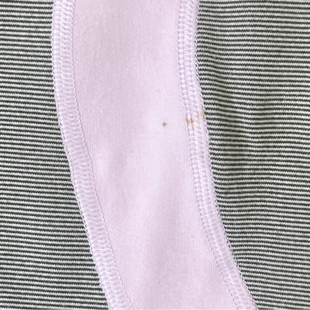 LULULEMON Size 10 Stride Jacket *Brushed in Lilac Heathered Coat Striped - Picture 8 of 15